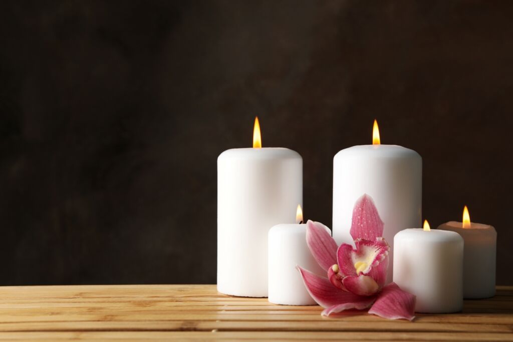 Используйте свечи во время медитации